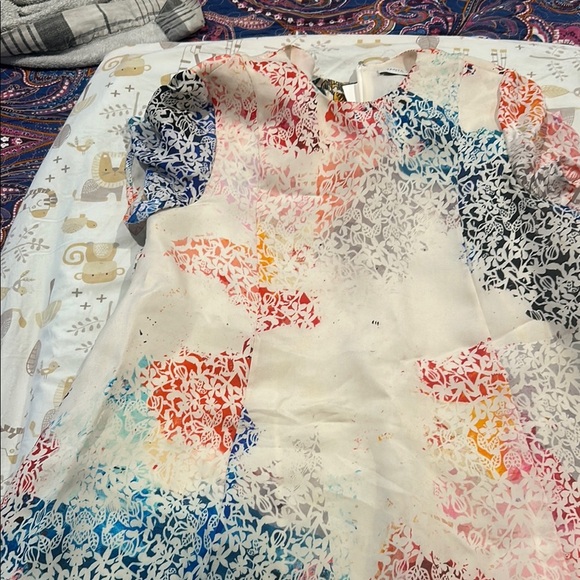 Colorful Tanya Taylor Floral Dress - Picture 2 of 12